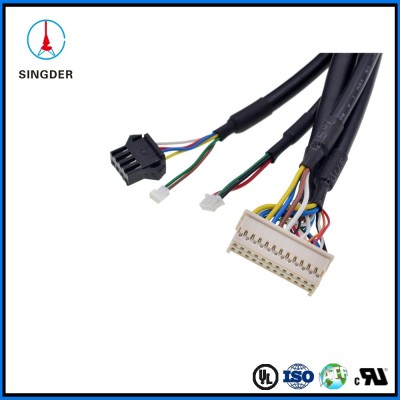 Best Price Wireharness 10 Pin Module Power Cable Splicing Electrical Wires Position Connector with Molex/Jst Connector